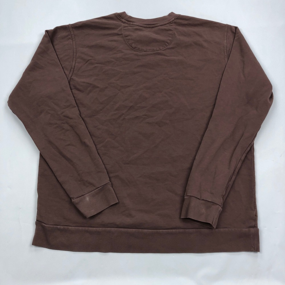 Patagonia Regenerative Crewneck Sweatshirt Dusky Brown Organic Cotton XL 26346 - Picture 10 of 11